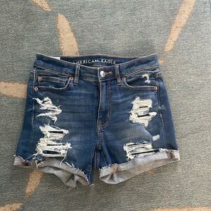 American eagle jean shorts